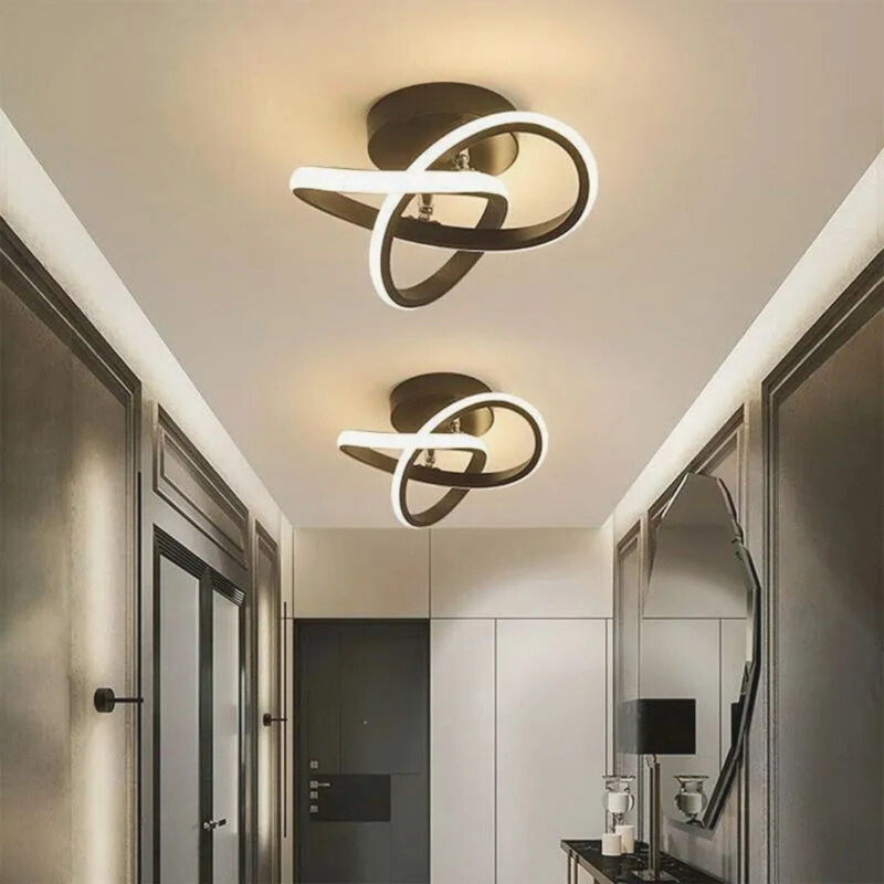 Moderno Minimalista LED Strip Luz de Teto – Iluminação Sofisticada para Casa-Arishop-Decoração