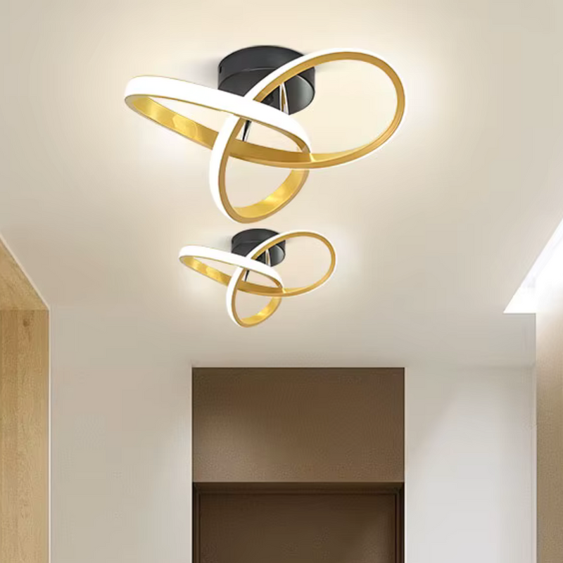 Moderno Minimalista LED Strip Luz de Teto – Iluminação Sofisticada para Casa-Arishop-Decoração