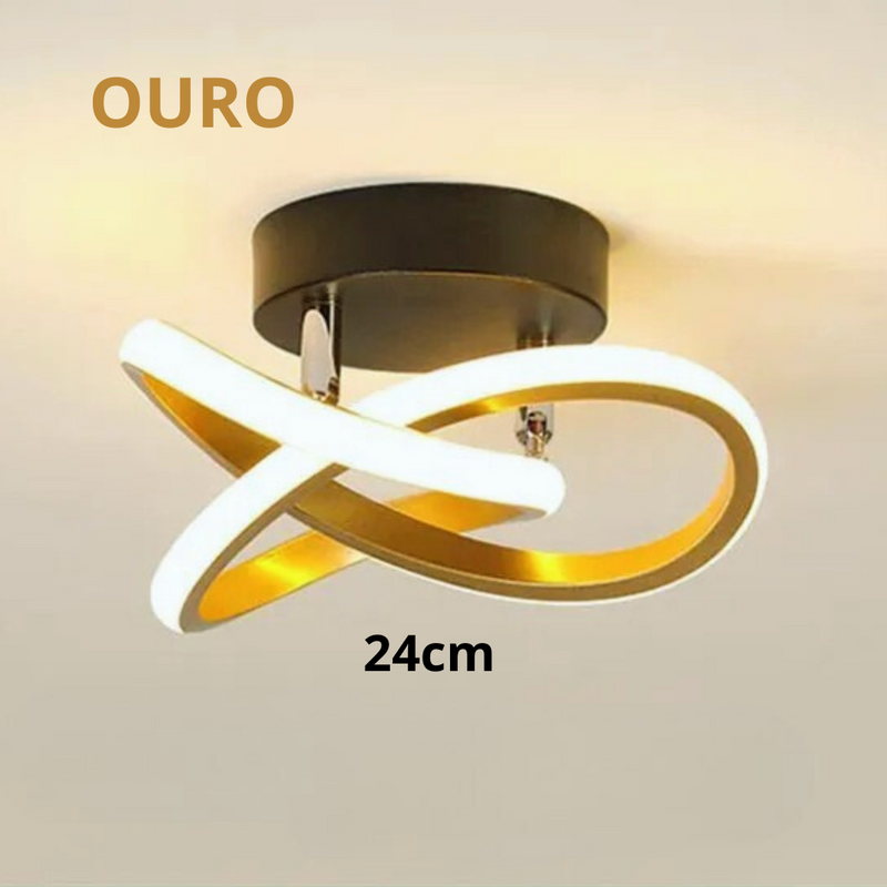 Moderno Minimalista LED Strip Luz de Teto – Iluminação Sofisticada para Casa-Arishop-Decoração