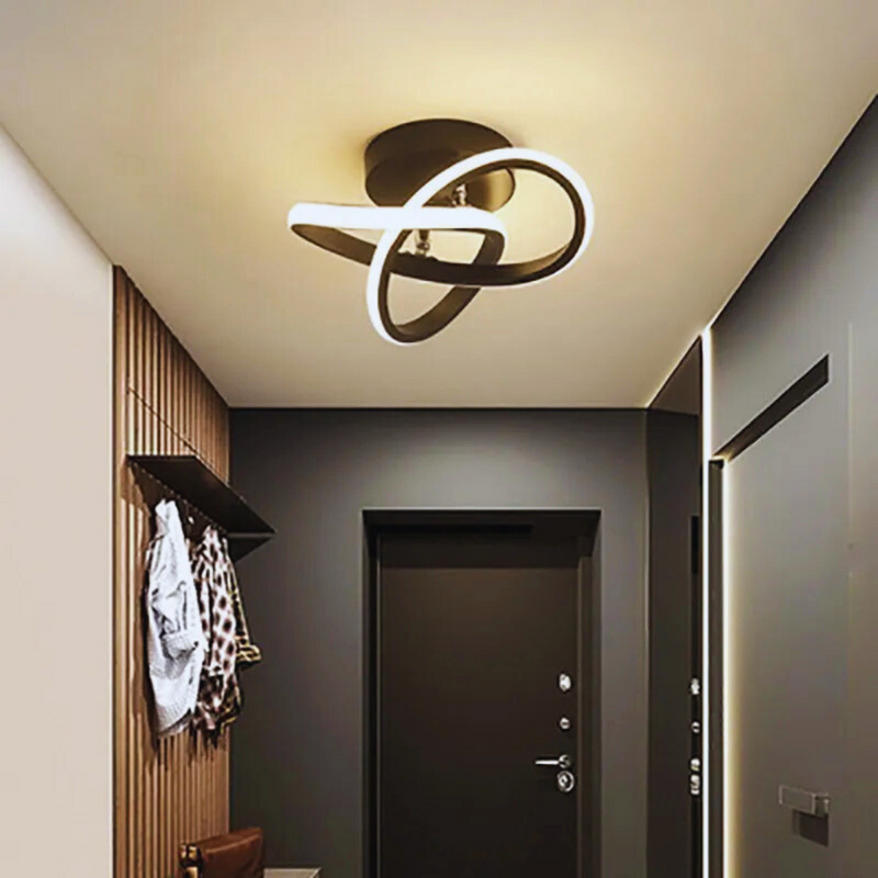 Moderno Minimalista LED Strip Luz de Teto – Iluminação Sofisticada para Casa-Arishop-Decoração