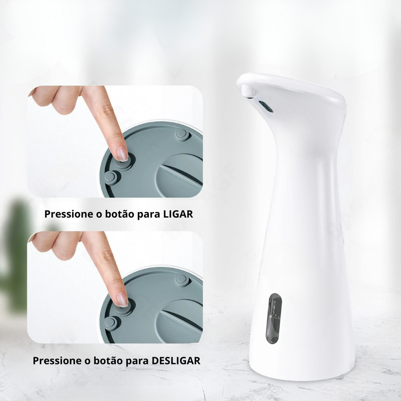 Saboneteira Inteligente com Sensor Automático - AriShop - Utensilios para banheiro