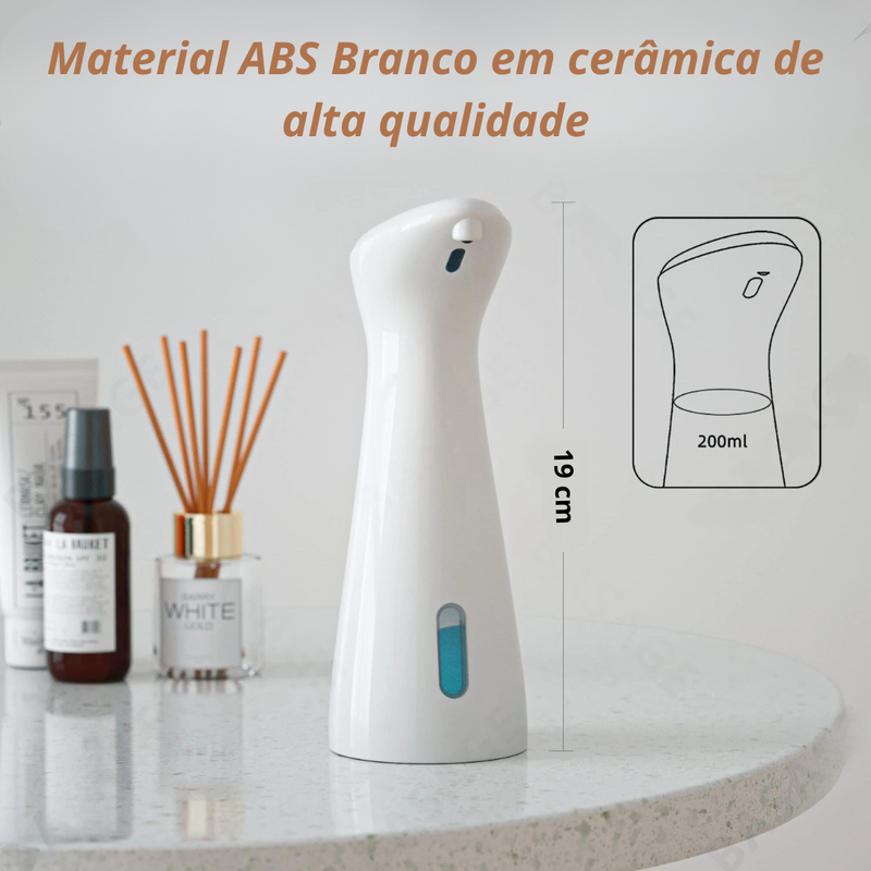 Saboneteira Inteligente com Sensor Automático - AriShop - Utensilios para banheiro